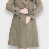 Kielo - Trenchcoat med klart snit
