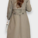 Kielo - Trenchcoat med klart snit
