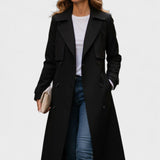 Kielo - Trenchcoat med klart snit