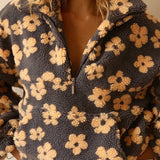 Aamu - Sweatshirt med iøjnefaldende mønster