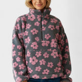 Aamu - Sweatshirt med iøjnefaldende mønster