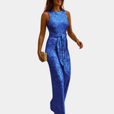 Mónica - Glitrende jumpsuit