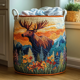 Panier à Linge Matelassé - Forêt