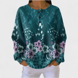 Ester | Blomstermønstret hoodie