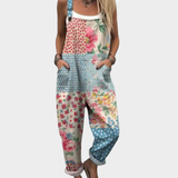 Behagelig trykt jumpsuit