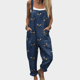 Behagelig trykt jumpsuit