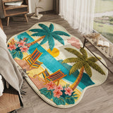 Jeanne - Tapis décoratif Palmier