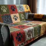 Félicité - Housse de canapé matelassée Patchwork à Petites Pattes