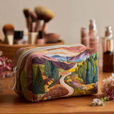 Capucine - Trousse de toilette matelassée Vallée de la Paix