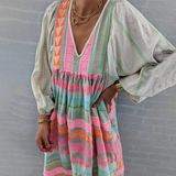 Ansa - Boho Komfortabel Kjole