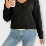 Sanni - Top med afslappet look