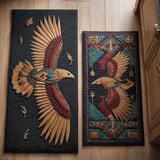 Julie - Tapis de cuisine Plume Stylisée
