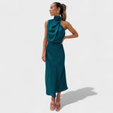 Alba - Samet Elegant Kjole