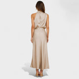 Alba - Samet Elegant Kjole
