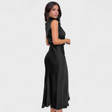 Alba - Samet Elegant Kjole