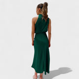 Alba - Samet Elegant Kjole