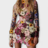 Dolores - Blomsterprintet kjole