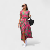 Lirio Rosa - Boho Chic Kjole
