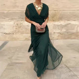 Luana - Elegant V-hals kjole