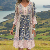NAYA | MIDI PITUINEN BOHO LUXE KJOLE