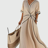 Helena | Maxi Kjole Drappikuvio