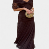 Luana - Elegant V-hals kjole
