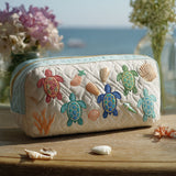 Sandrine - Trousse de toilette matelassée Inspiration Marine