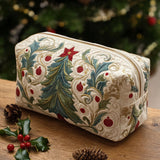 Victoire - Trousse de toilette matelassée Guirlande Étoilée