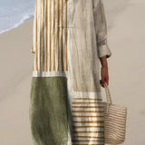 Imelda - Elegant geometrisk kjole