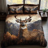 Parure de lit matelassée 3 pièces - Animaux de la Forêt