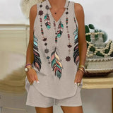 Vilma - Boho Fjer Relaxation Outfit