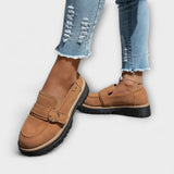 Lora | Runde Casual-mokkasiner