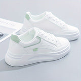Stilfulde hvide sneakers med let komfort