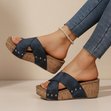 Aamu Wedge Sandaler