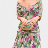 Luana - Elegant V-hals kjole
