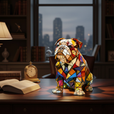 Amulette de Bouledogue Élégant