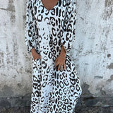 Aada - Maxi Kjole Leopard