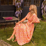 Sandra - Elegant maxi-kjole