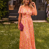 Sandra - Elegant maxi-kjole