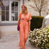 Sandra - Elegant maxi-kjole