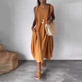 Elna - Off-Shoulder Løs Kjole