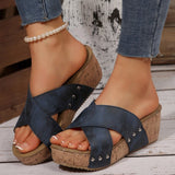 Aamu Wedge Sandaler