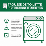 Agathe - Trousse de toilette matelassée Voyage Étoilé