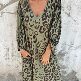 Aada - Maxi Kjole Leopard